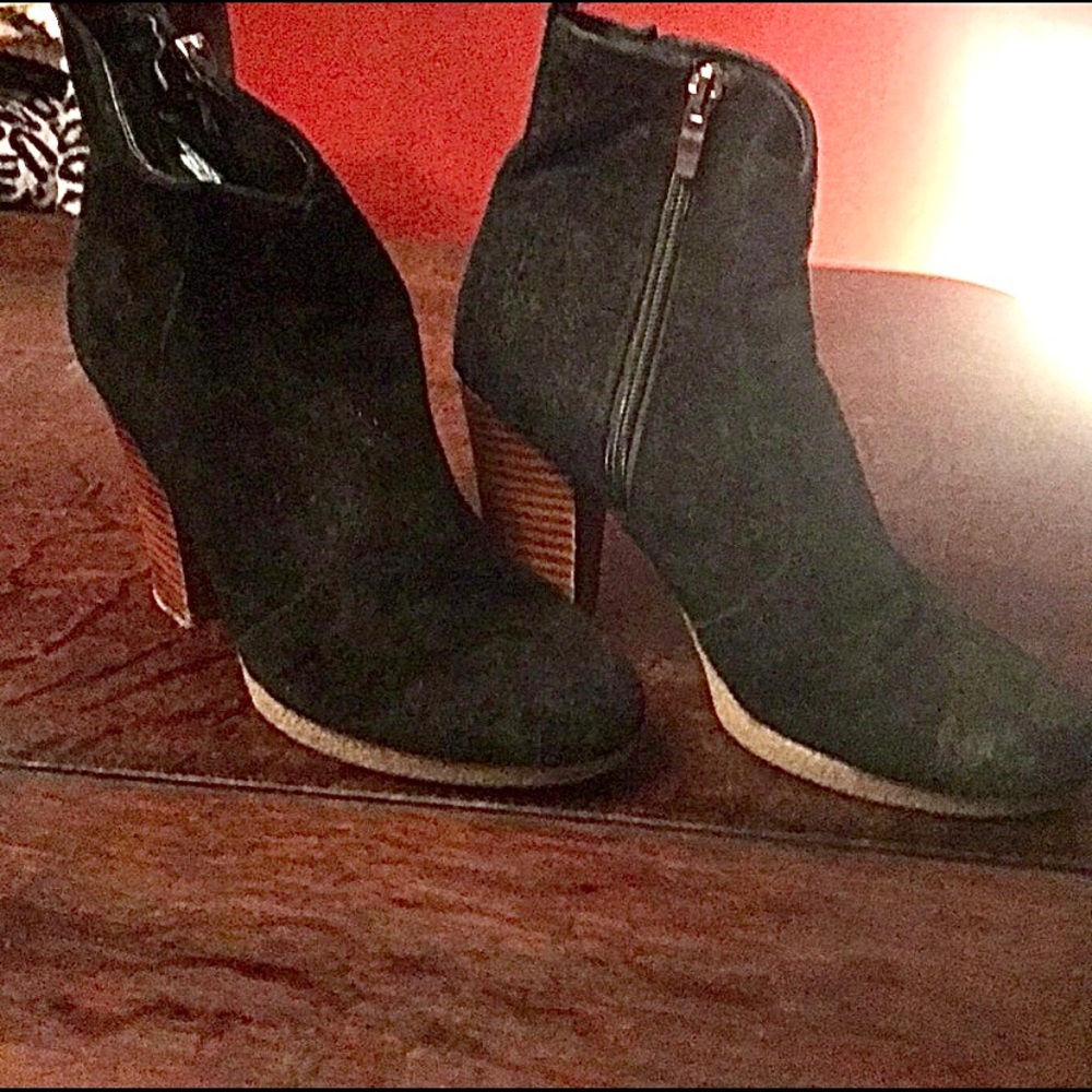 Black Suede Enzo Angiolini Boots